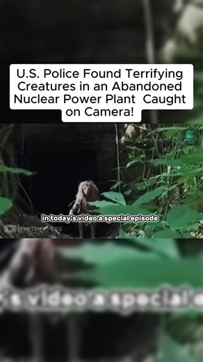 U.S. Police Found Terrifying Creatures in an Abandoned Nuclear Power Plant — Caught on Camera! #CaughtOnCamera #TerrifyingDiscovery #UrbanLegend #Unexplained #ShockingFootage