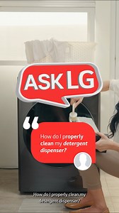 "How do I properly clean my detergent dispenser?" #LifesGood #LG #AskLG #GoodToKnow #washingmachine #laundry #LGWashingMachine #frequentlyaskedquestions #FAQ #questions #howto #Information #helpful #help #tutorial #instructions #mustknow #FYP #ForYouPage #DIY #ForYou #HowTo #HomeImprovement #homefixes #DIYtutorial #DIYHome #quickfix #easyfix #fypph #fypphilippines #howtodo #easyimprovement | LG Global