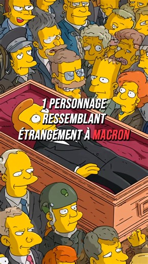Les simpsons ont prédit la mort d’Emmanuel Macron !😱👀 #Macron #simpsons #predictions #complot #theories Complots faciles pour briller en société | Postheory
