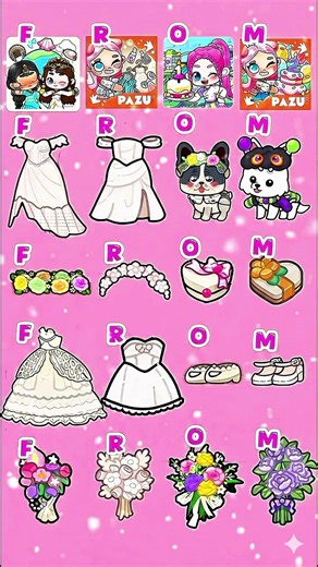 FORM CHOOSE ONE YOUR FAVORITE GAME BETWEEN AVATAR WORLD AND GAME WORLD LOOK!#avatarworld #gameworld