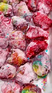 Colorful candy cups ready for my final pop up Friday