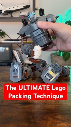 The ULTIMATE Lego Packing Technique #lego