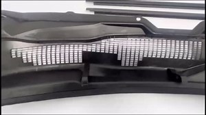 Windshield Wiper Cowl Panel Grille w/Window Trim Molding Compatible with Dodge Ram 1500 2500 3500 2009-2018,1500 Classic 2019-2024 Cowl Top Panel Replace 55112305AD 55112305AB 55112305AC