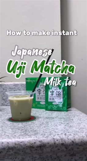 Authentic Japanese Uji Matcha Milk Tea Recipe