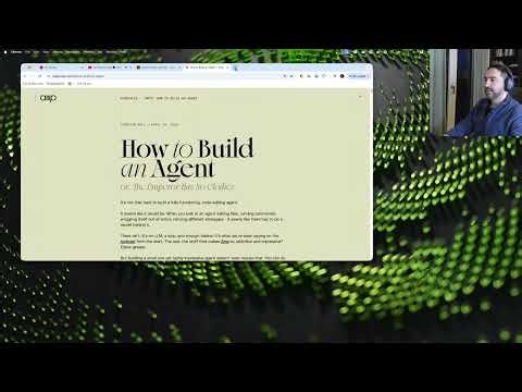 0 dan "Claude Code" ga o'xshash dasturlash agentimizni yozamiz