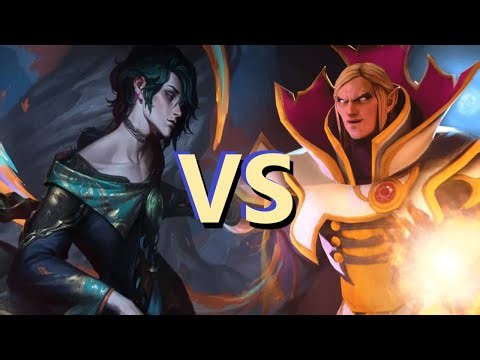 Hwei VS Invoker - Comparing the Arsenal Mages of two MOBAs!