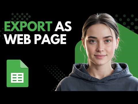 Need to Save Google Sheets as Web Page? Quick Method Step by Step