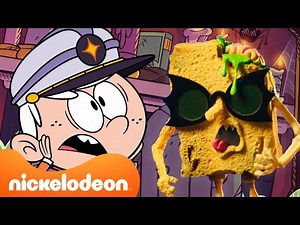 Top 5 Scary Moments w/SpongeBob + The Loud House | Wylde Loud Spooky Sponge 🧽 🧠 🕸️ | Nickelodeon UK