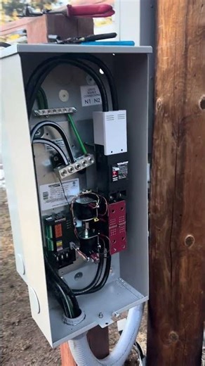 200 Amp Panel + Generac Automatic Transfer Switch | Full Install | Edison Electric | Missoula, MT
