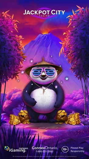 Adventure deep into the forest, find the dancing Panda, and enjoy the thrill of one of Canada's favorite games: Panda Bonanza! Other than bringing you the best games, we pride ourselves on: ✔️ Instant withdrawals ✔️ Safe, secure, and responsible gaming ✔️Certified but simple – Fairness you can count on ✔️ Transparent Game Audits – Every spin is verified Your favorite game, now paired with player-first convenience. Panda Bonanza Instant Withdrawals = pure excitement. | Jackpotcity Casino Ontario