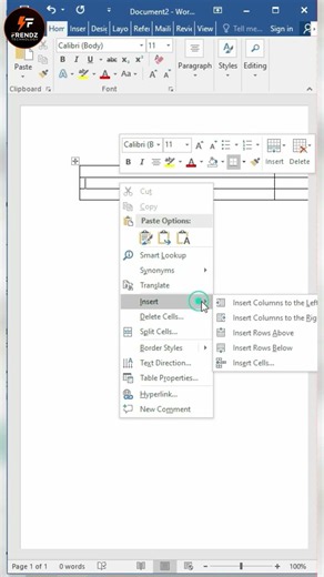 MS Word Tables | Insert, Delete, Merge & Split Cells | Complete Tutorial
