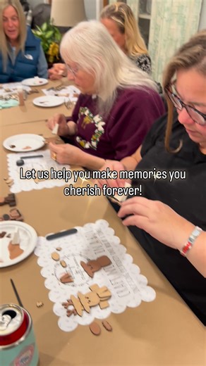 Are you ready for you family this holiday? Bring them together for a fun craft night! Sign up here - https://kristyscraftroom.com/craft-night-in-a-box-membership/ | Kristy's Craft Room