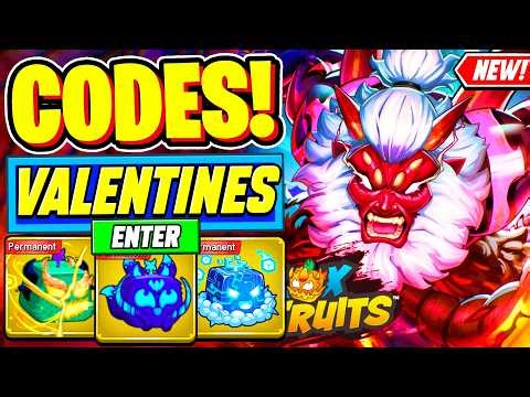 ⚠️New⚠️ ALL WORKING VALENTINES UPDATE CODES For Blox Fruits 2026 - Roblox Blox Fruits Codes 2026