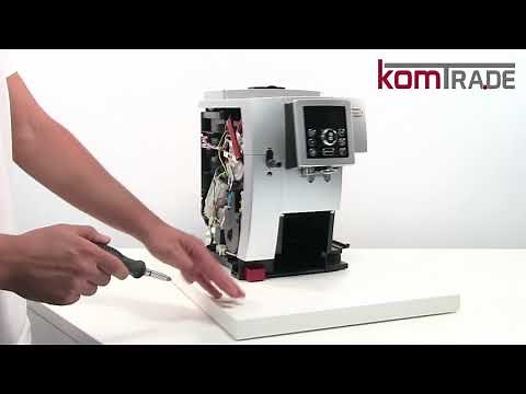 ECAM Gehäuse öffnen-schließen Delonghi Ersatzteile Reparaturanleitung