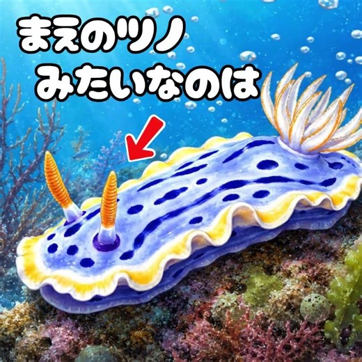 海のナメクジ…じゃない！？ウミウシのひみつ