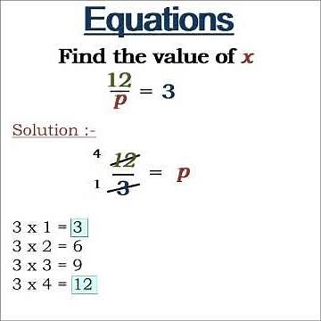 "Equation & Finding the Value of X | Easy Explanation & Shortcut Tricks | Step-by-Step Solution | 7"