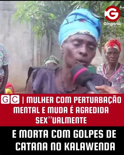 Cazenga/Kalawenda — Uma mulher conhecida por Avó Nganbo, com cerca de 50 anos de idade e com perturbação mental, perdeu a vida na madrugada de terça-feira, dia 30, no bairro Terra Vermelha, comuna do Kalawenda, município do Cazenga. De acordo com informações preliminares recolhidas no local, a vítima terá sido alvo de violência grave durante a madrugada. As autoridades competentes foram notificadas e diligências estão em curso para o esclarecimento do caso, identificação dos envolvidos e respons