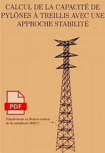 Calcul De la Capacité De Pylônes à Treillis avec des exercices d'application - Un site dédié à la conception plan de maison,cuisine,salle de bain,décoration,étude structure,cours