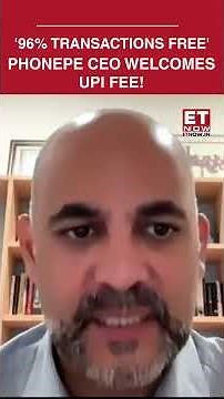 UPI Fee WELCOME! PhonePe CEO Backs The Move, Shares Why 96% Of Transactions Could Remain Free