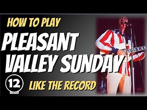 Pleasant Valley Sunday - The Monkees | Guitar Lesson