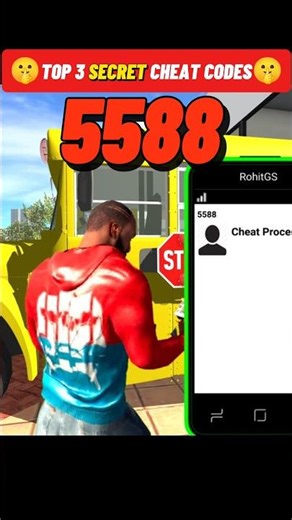 🤫TOP 3 SECRET CHEAT CODES IN INDIAN BIKE DRIVING 3D NEW UPDATE ALL SECRET CODE #shorts #gta5 #gta