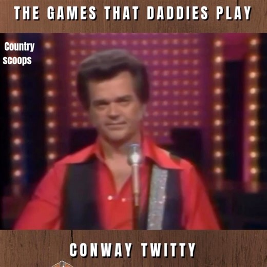 Conway Twitty sings The Games That Daddies Play with quiet power and heartfelt truth, turning a simple story into a timeless country lesson that still hits home today. #countrymusic #countrysongs #countrymusicfans #countryliving #countrylife #countryhits | Daily Country Scopes