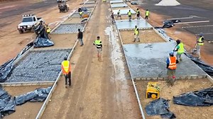 45K views · 684 reactions | Concrete works are now underway on the...