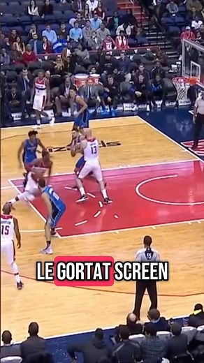 🛡️ Gortat Screen: the invisible screen that opens the drive! #BasketballDictionary