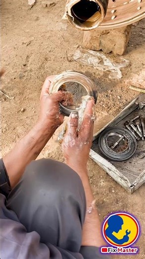 🔥 Insane Bearing Greasing & Assembly Process 😱 | Satisfying Mechanical Work #Shorts