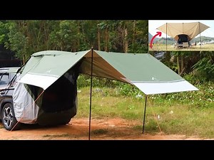 Portable Car Awnings, Tents and Tailgate Tents for Perfect Camping