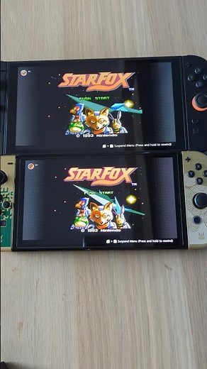 Starfox- Nintendo Switch 2 vs Switch OLED Speed Comparison