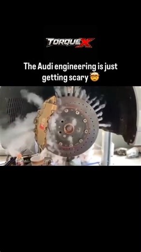 This Audi Rs brake cooling system is true Master piece #cars#audi#automobile#youtubeviral