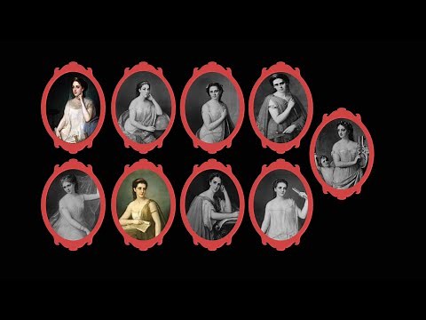 The nine Muses of Greek Mythology