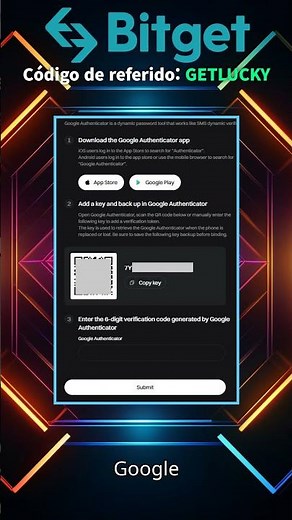 Cómo activar 2FA fácilmente con la app Google Authenticator en Bitget
