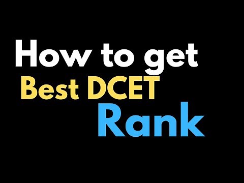 How to get BEST DCET Rank || Diploma karnataka ||