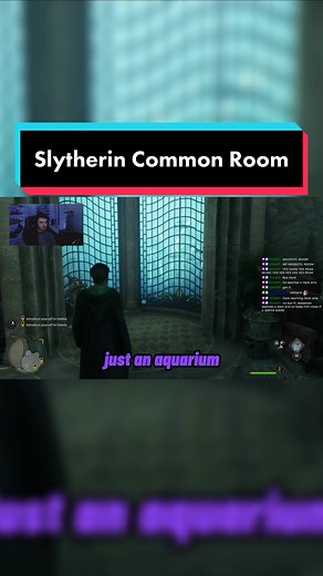 Exploring the Slytherin Common Room with Mermaids
