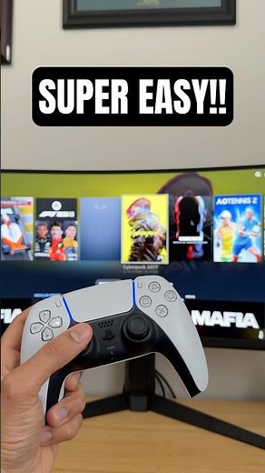 How to connect PS5 controller to PC #tutorial #ps5