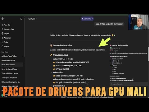 The driver package for the Mali AI Gemini and Chatgpt GPUs has been analyzed and is true!