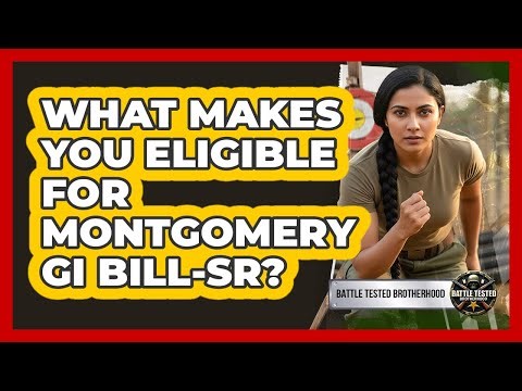 What Makes You Eligible For Montgomery GI Bill-SR?