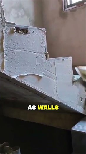 "Satisfying Stair Plastering Technique Using a Finishing Trowel | Smooth Concrete Step Repair"