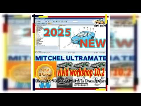 NEW Mitchell Ultramate 7 Complete Advanced Estimating System withvivid workshop 10.2 Auto Repair Sof