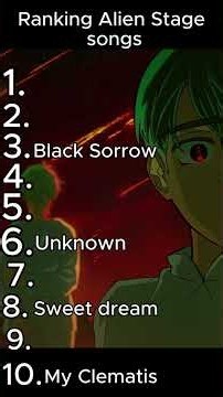 Ranking All Alien Stage Songs REPOST