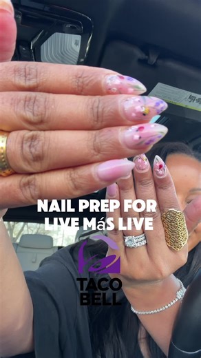 Nail Art for Taco Bell’s Live Más Event