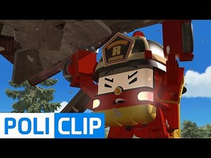Come out before the house collapses! | Robocar Poli Rescue Clips
