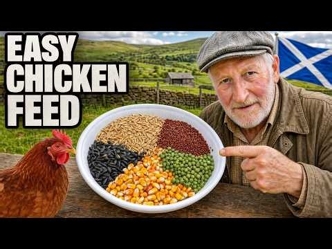 How to Make Your Own DIY Healthy Homemade Chicken Feed — Cheap Scottish Method