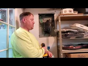 converting main 100 amp panel to 125 amp subpanel to completion