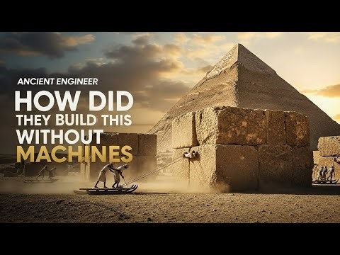 How Ancient Engineers Built the Great Pyramid Without Modern Technology