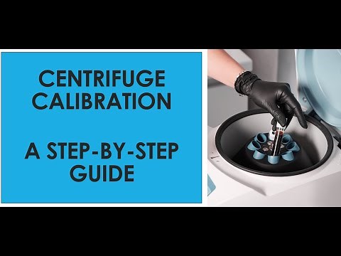 Calibrate Your Centrifuge LIKE A PRO!