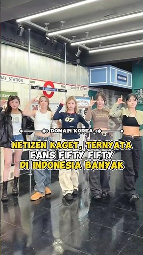 Netizen Kaget, Ternyata Fans FIFTY FIFTY di Indonesia Banyak #kpop #shorts