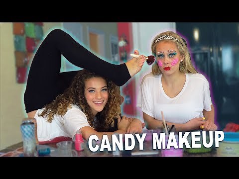 DOING DEVORE'S MAKEUP WITH MY FEET!